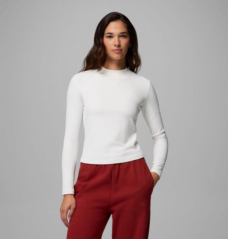 Women's Pinetown Canyon Long Sleeve Technical T-Shirt, Color: Sea Salt, image 1