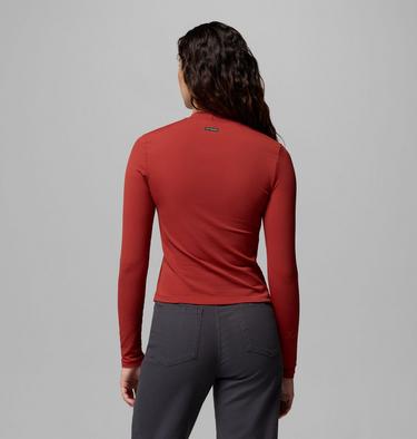 Women's Pinetown Canyon Long Sleeve Technical T-Shirt, Color: Red Oxide, image 3