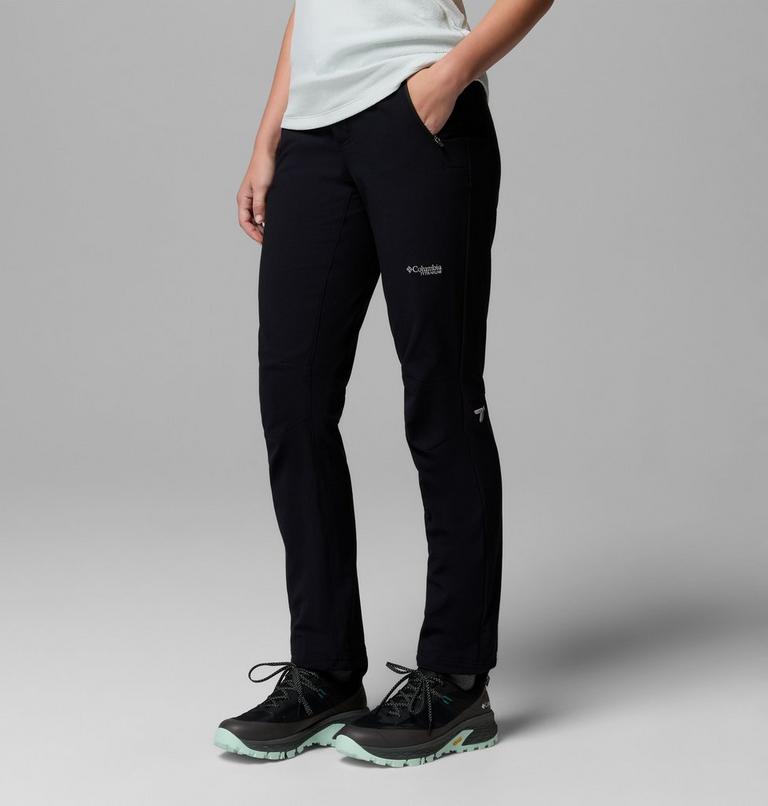 Women&rsquo;s Tennent Mountain Hiking Softshell Trousers, Color: Black, image 4