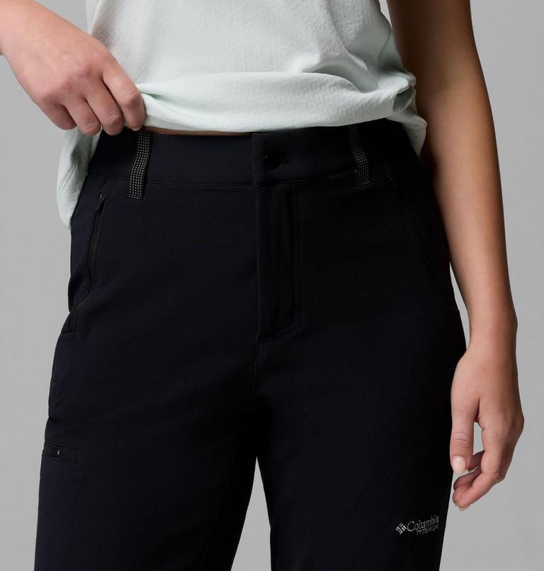 Women&rsquo;s Tennent Mountain Hiking Softshell Trousers, Color: Black, image 6
