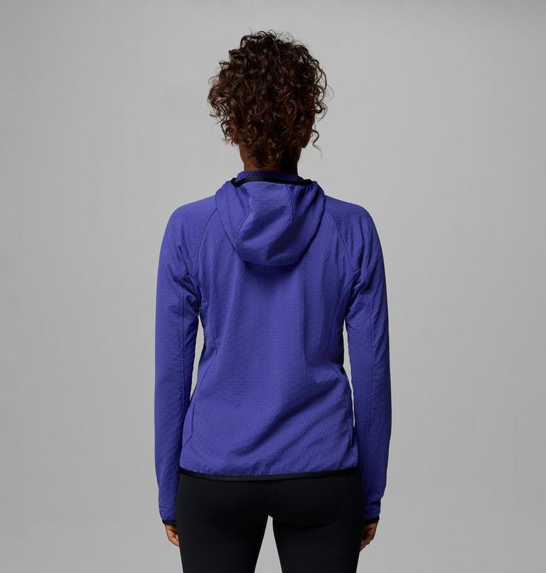 Women's Arctic Crest II Hooded Technical Fleece Jacket, Color: Purple Quartz, image 3