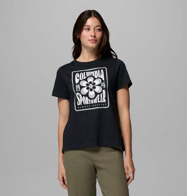 , Color: Black, Flower Power Badge, image 1