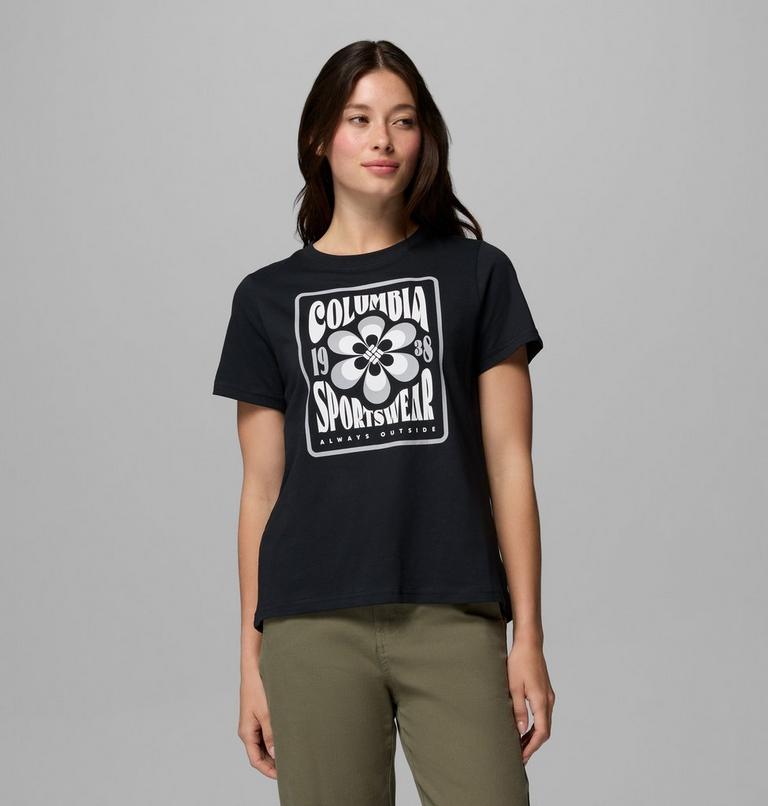 , Color: Black, Flower Power Badge, image 1