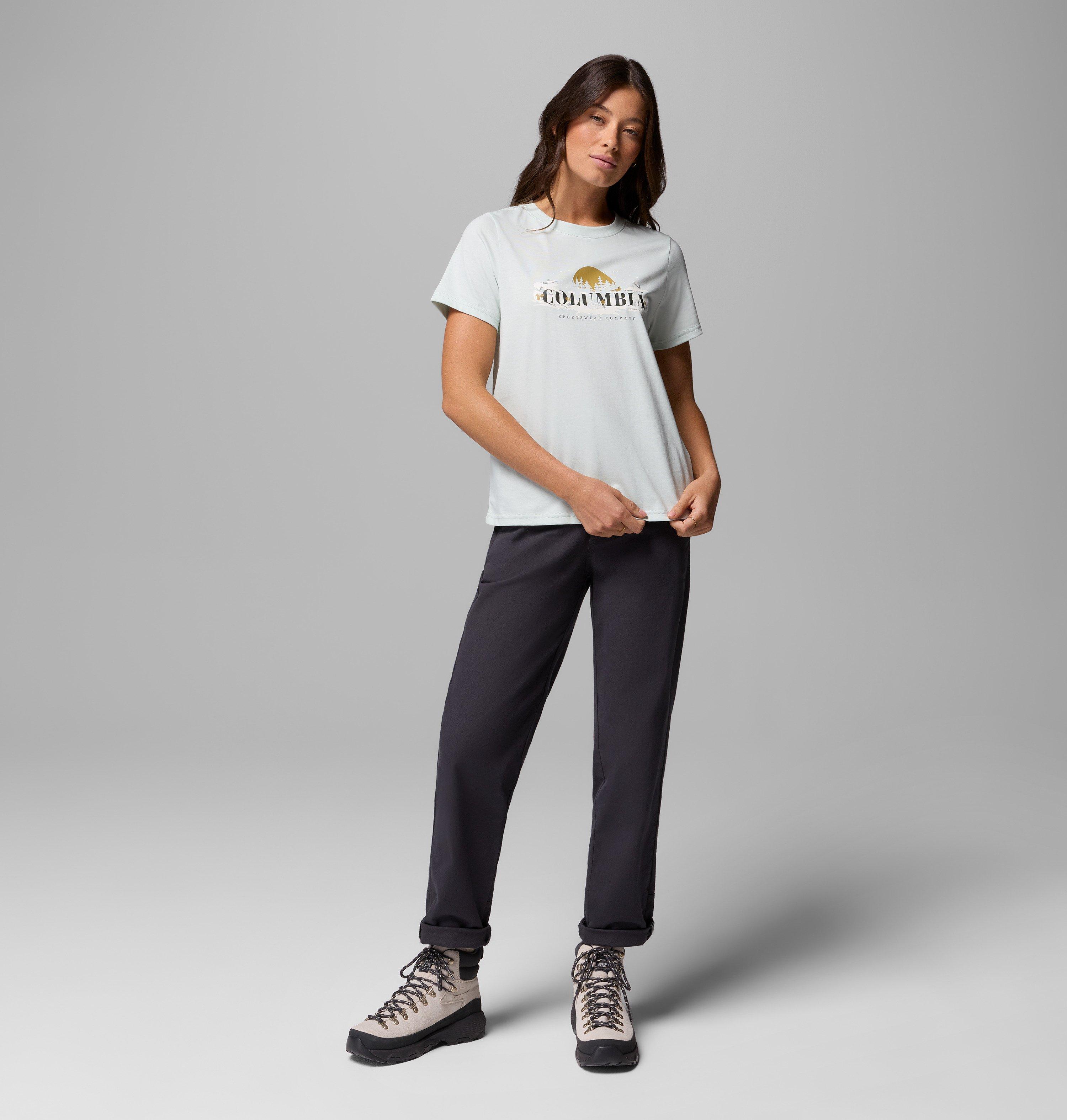 Femme – T-shirt à imprimé de saison Rolling Bend 2