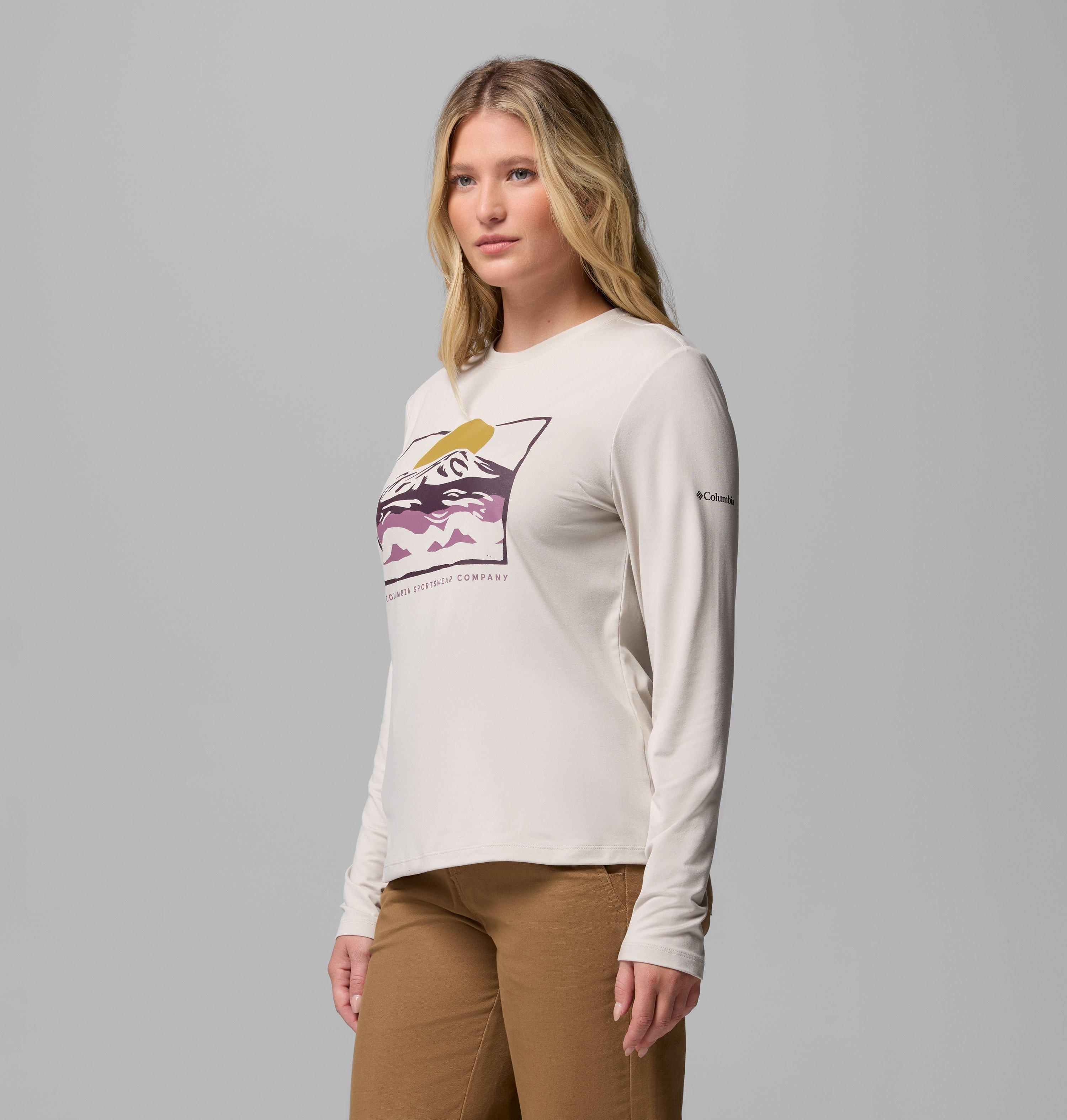 Femme – T-shirt imprimé à manches longues Parsons Point 4