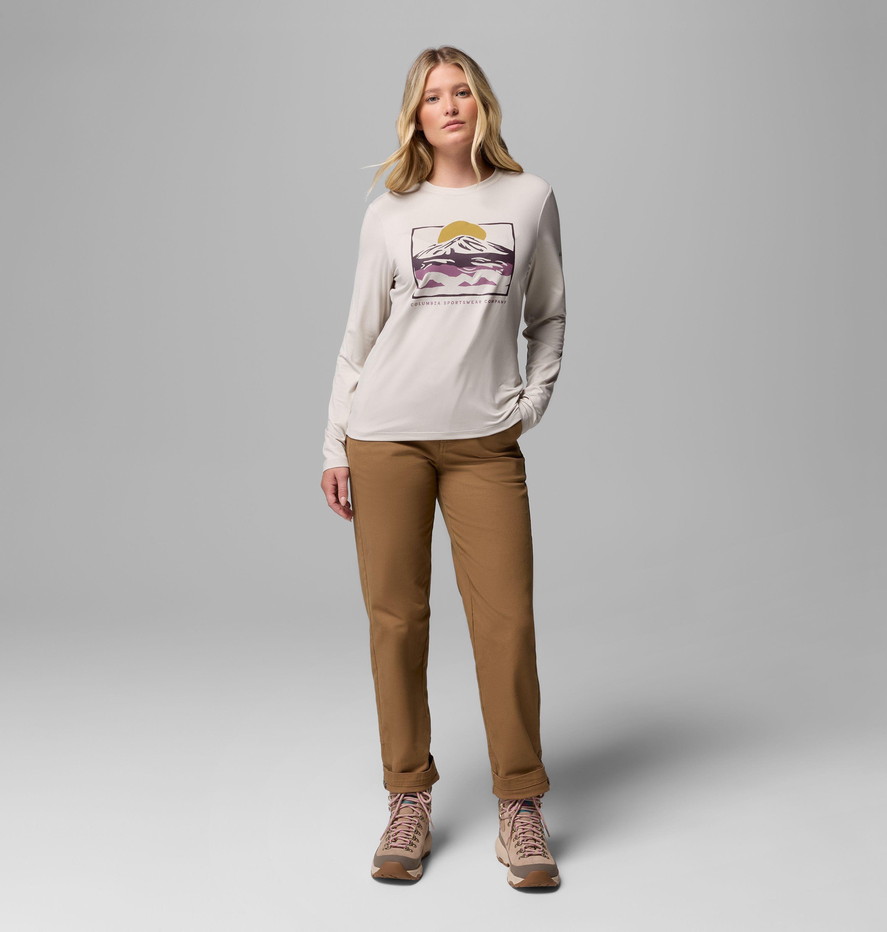Femme – T-shirt imprimé à manches longues Parsons Point 2