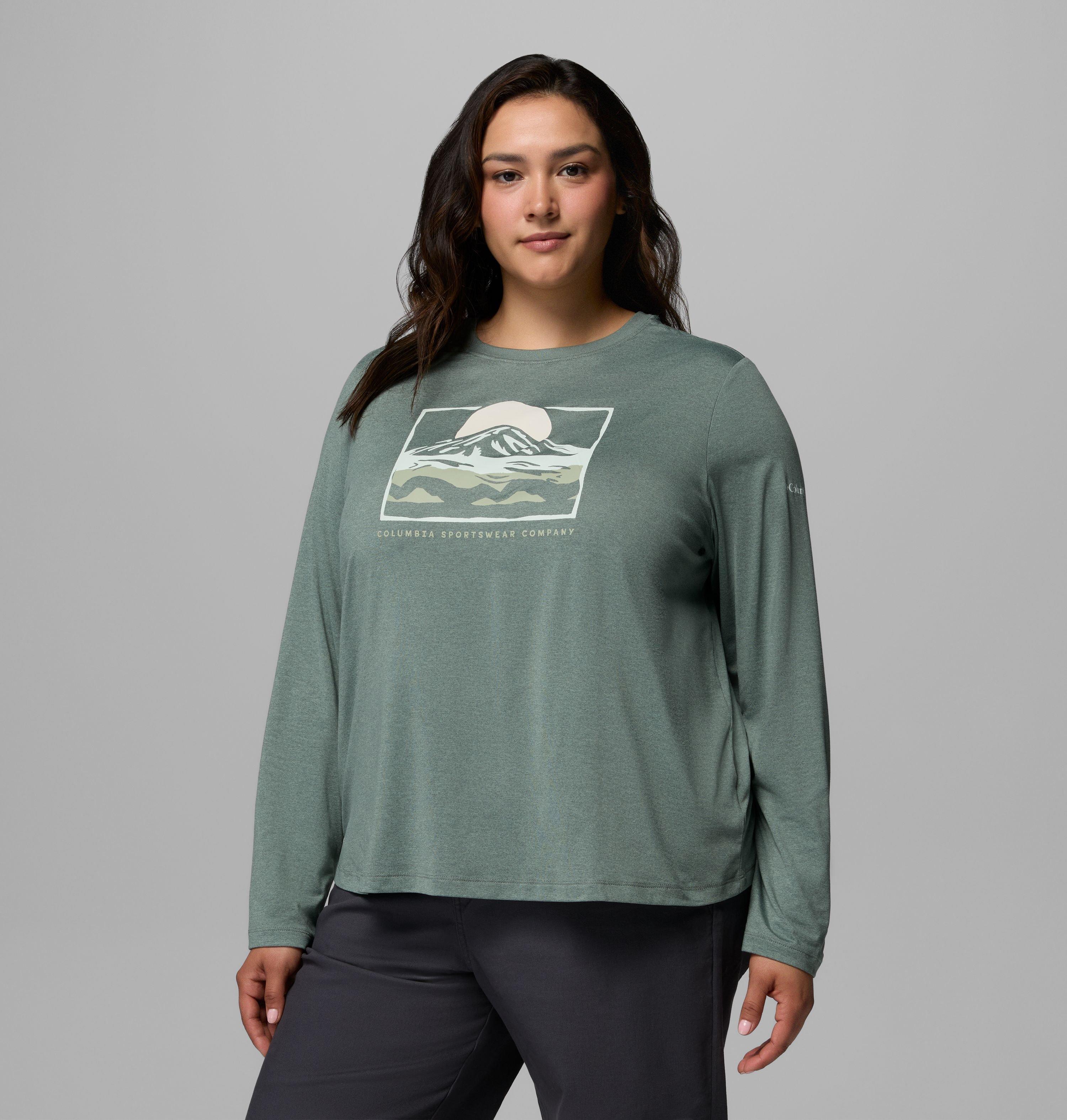 Femme – T-shirt imprimé à manches longues Parsons Point – Grandes tailles 4