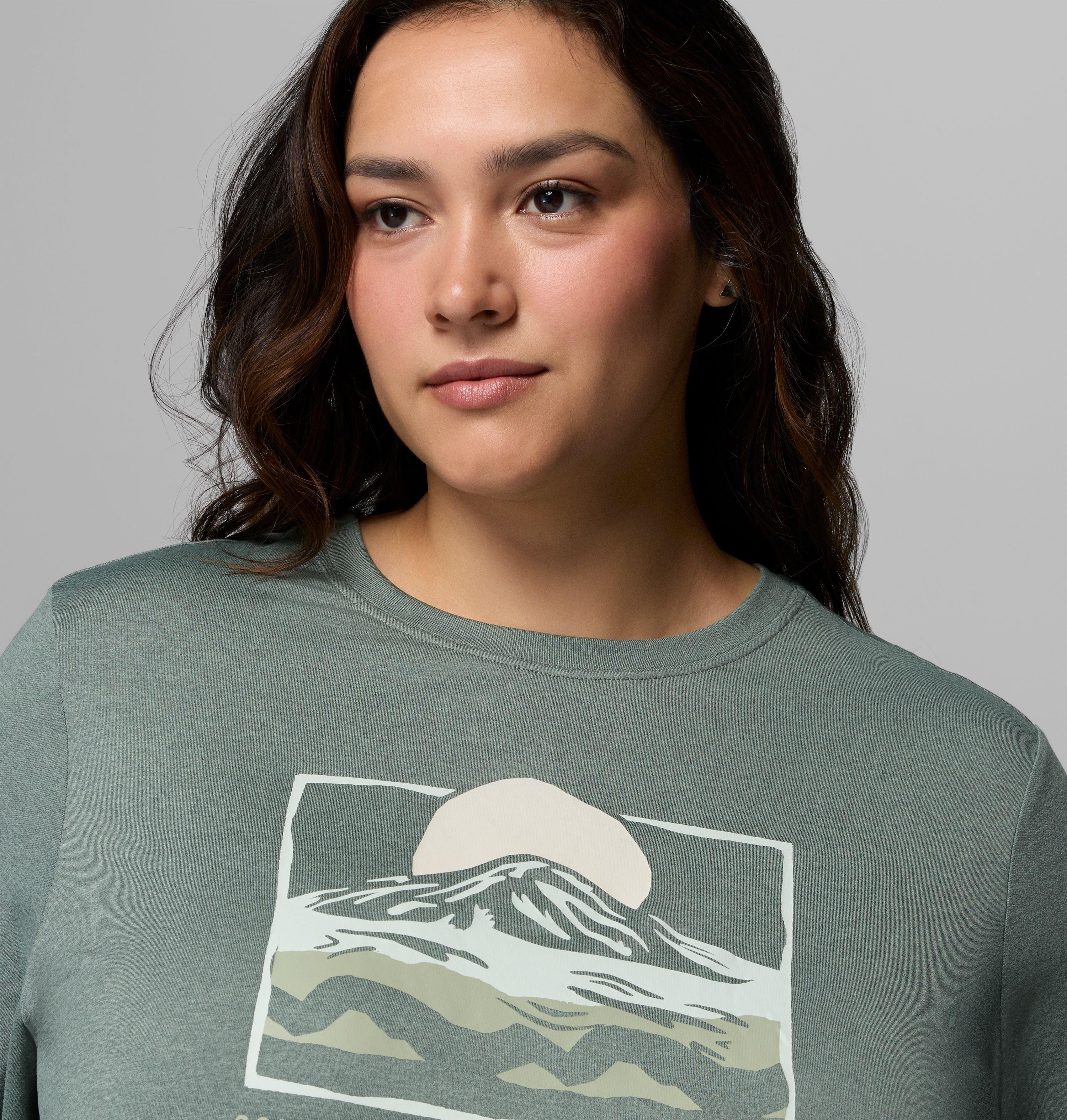 Femme – T-shirt imprimé à manches longues Parsons Point – Grandes tailles 5