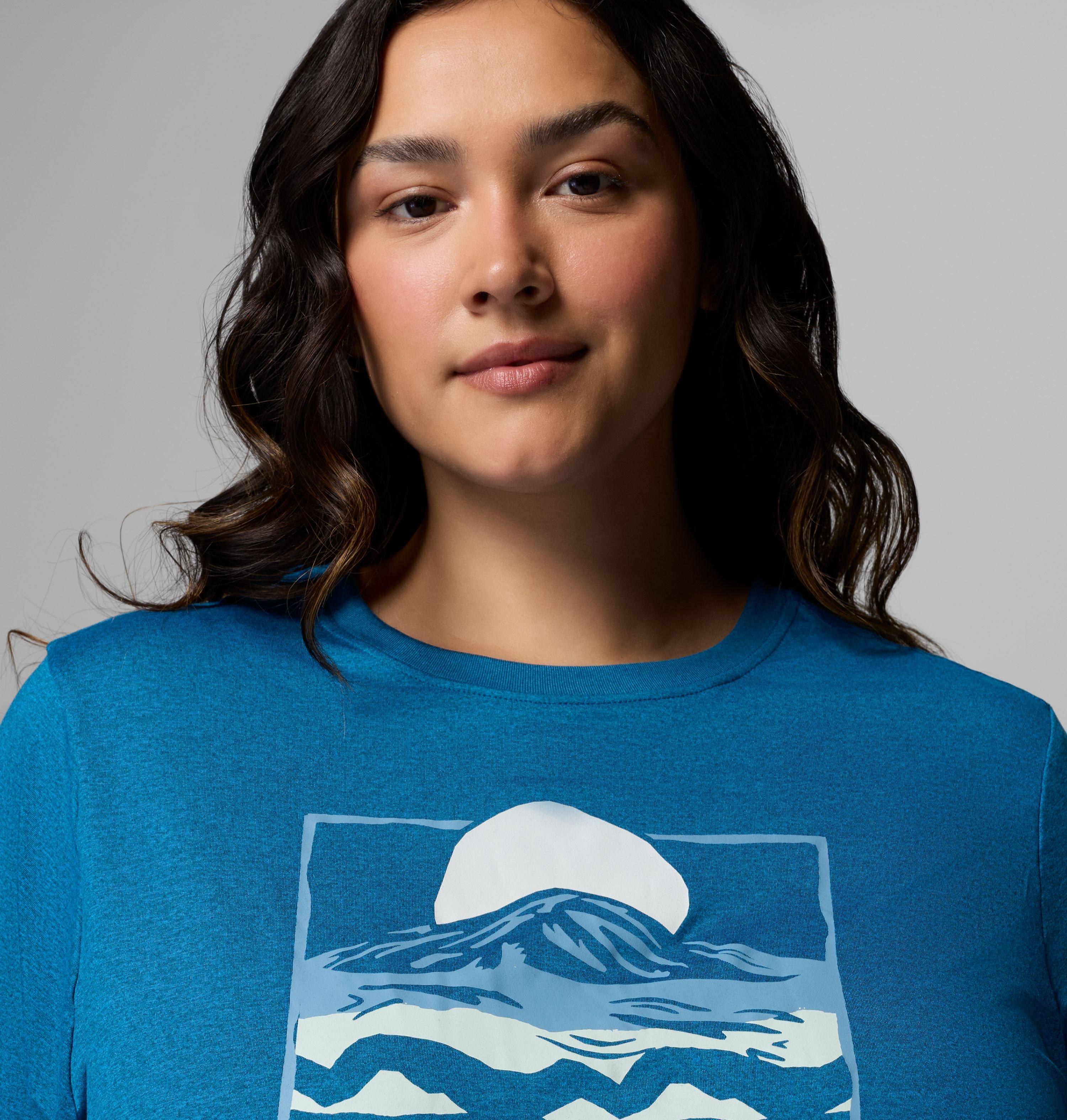 Femme – T-shirt imprimé à manches longues Parsons Point – Grandes tailles 5