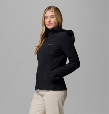 Veste Polaire &agrave; Capuche Star Valley Femme, Color: Black, image 4