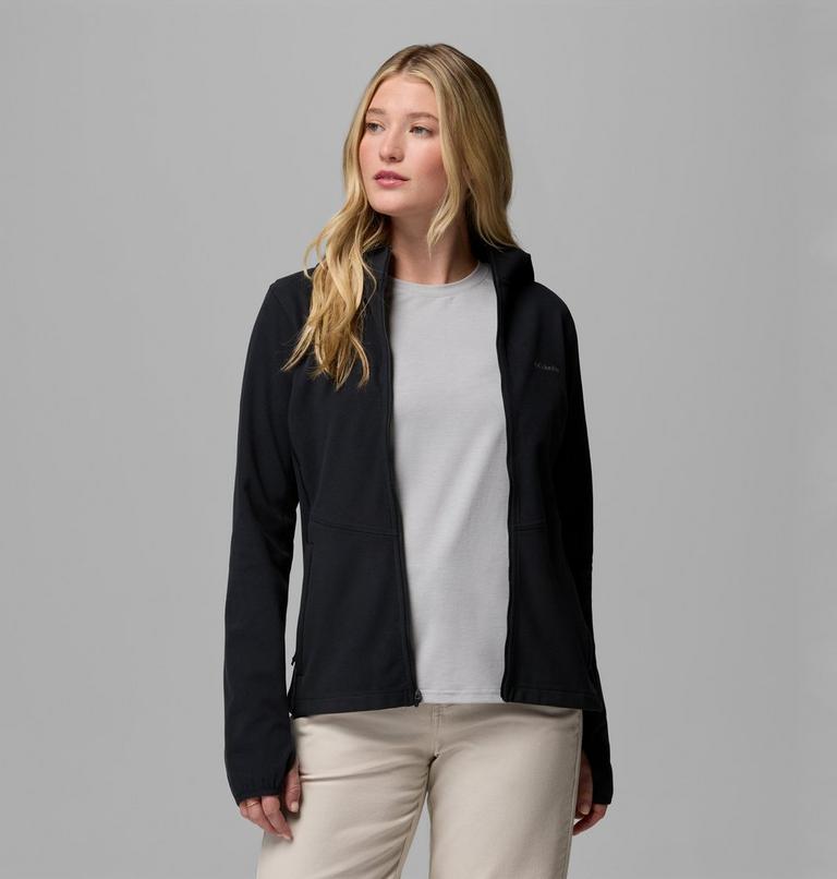 Women's Star Valley Hooded Fleece Jacket, Color: Black, image 5