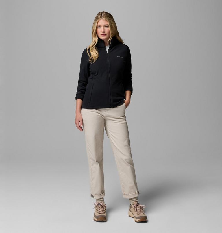 Women's Star Valley Hooded Fleece Jacket, Color: Black, image 2