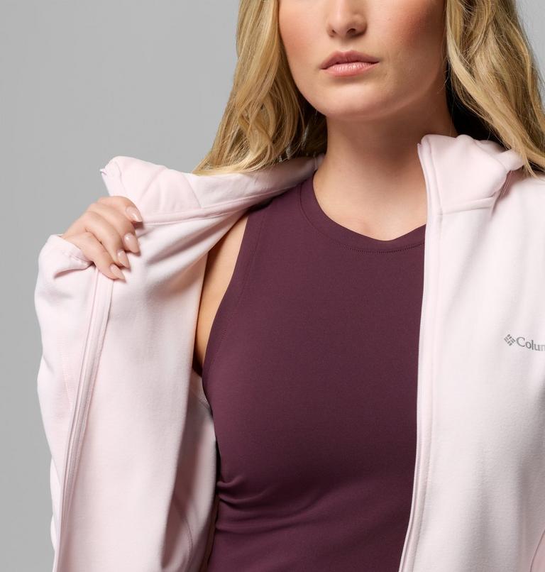 Veste Polaire &agrave; Capuche Star Valley Femme, Color: Powder Pink, image 6