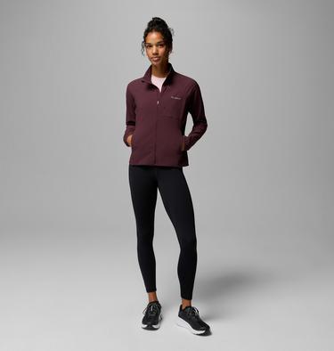 Women's Superior Summit Grid Fleece Jacket, Color: Moonvista, image 8