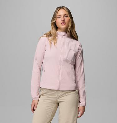 Women's Superior Summit Grid Fleece Jacket, Color: Mineral Pink, image 1