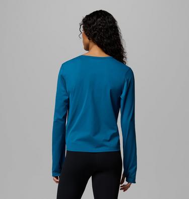 Women's Seeker Legend Long Sleeve Technical T-Shirt, Color: Phoenix Blue, image 11