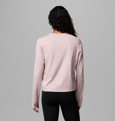 Women's Seeker Legend Long Sleeve Technical T-Shirt, Color: Mineral Pink, image 3