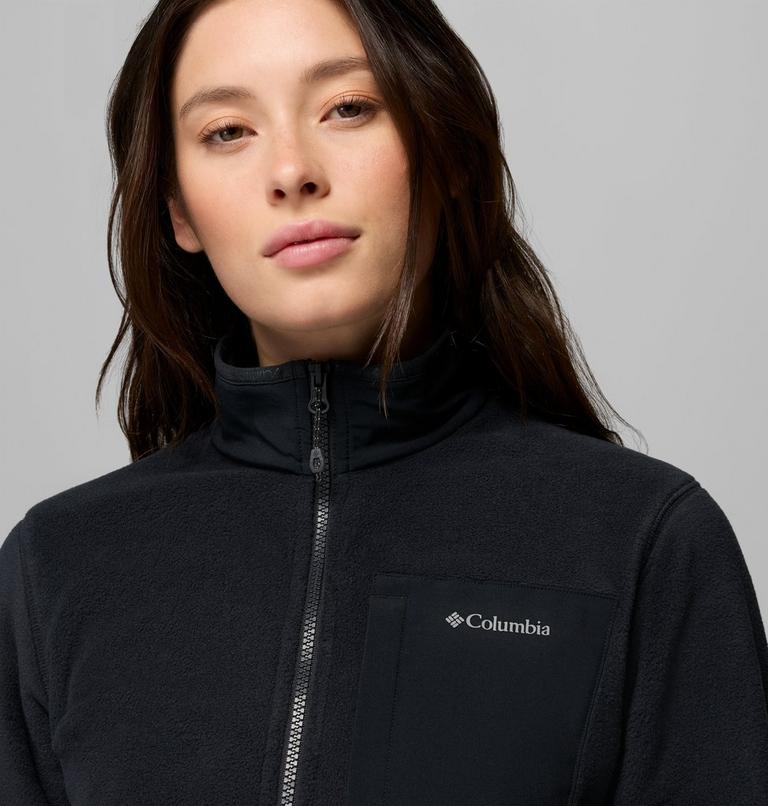 Women's Pacific Arch 200 Half Zip Fleece, Color: Black, image 6