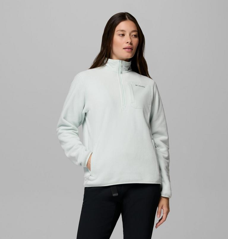 Women's Pacific Arch 200 Half Zip Fleece, Color: Tea Light, image 5