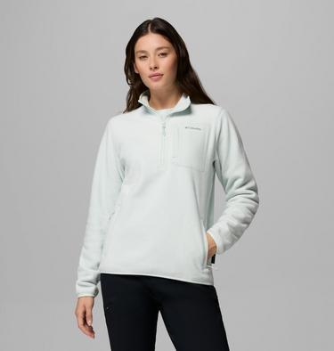 Women's Pacific Arch 200 Half Zip Fleece, Color: Tea Light, image 3