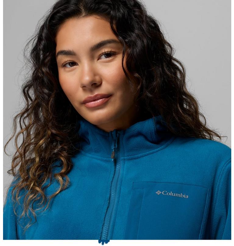 Chaqueta de forro polar con capucha Pacific Arch 200 para mujer, Color: Phoenix Blue, image 6