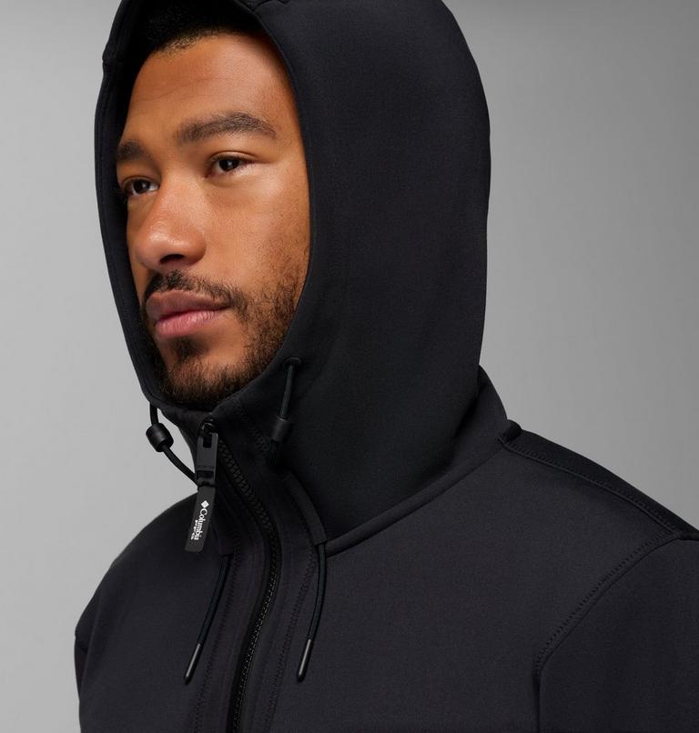 Men's Bomb Point Softshell Jacket, Color: Black, image 7
