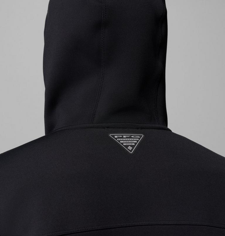 Men's Bomb Point Softshell Jacket, Color: Black, image 8