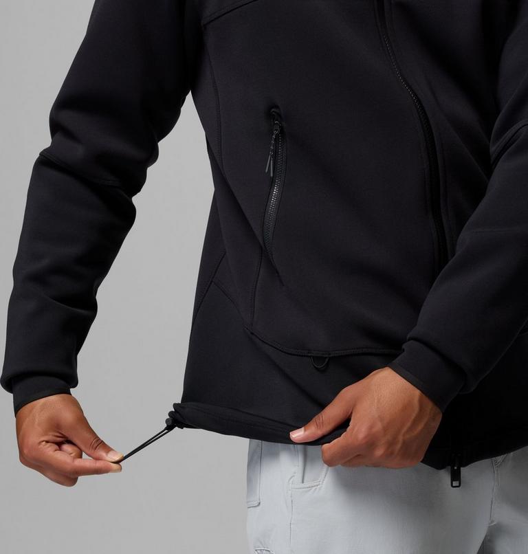 Men's Bomb Point Softshell Jacket, Color: Black, image 10