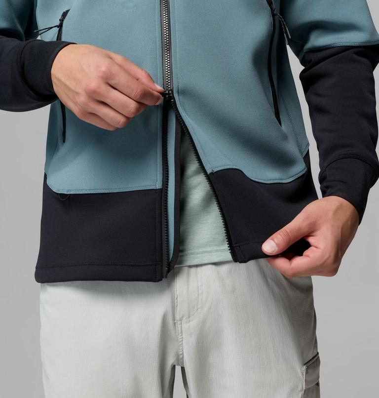 Men's Bomb Point Softshell Jacket, Color: Metal, Black, image 9