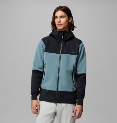 Men's Bomb Point Softshell Jacket, Color: Metal, Black, image 1