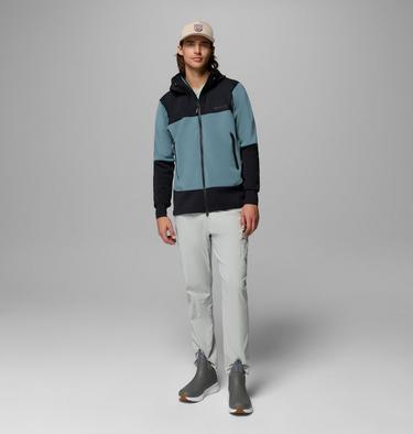 Men's Bomb Point Softshell Jacket, Color: Metal, Black, image 2