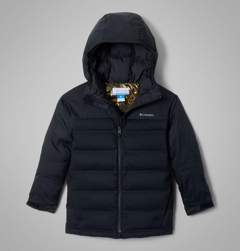 Youth Winter Powder Insulated Ski Jacket, Color: Black, image 1