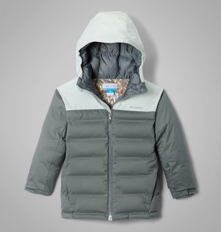 Youth Winter Powder Insulated Ski Jacket, Color: Sedona Sage, Tea Light, image 1