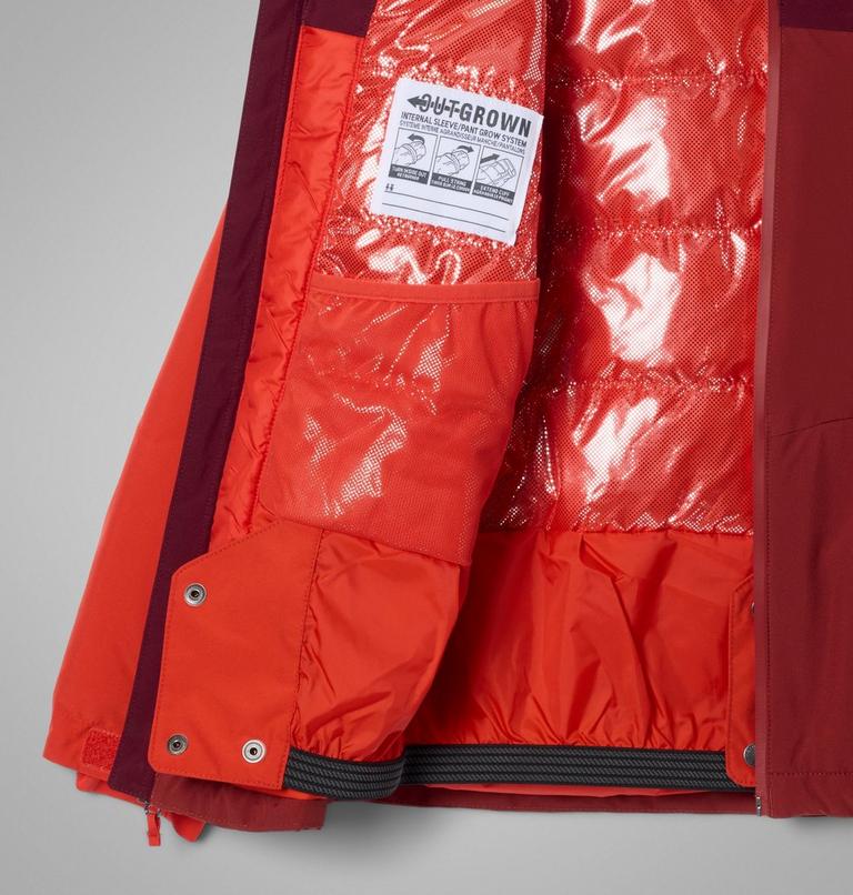 Chaqueta de esqu&iacute; aislante Liftline para j&oacute;venes, Color: Red Oxide, Rich Wine, Super Sonic, image 3
