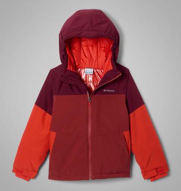 Chaqueta de esqu&iacute; aislante Liftline para j&oacute;venes, Color: Red Oxide, Rich Wine, Super Sonic, image 4