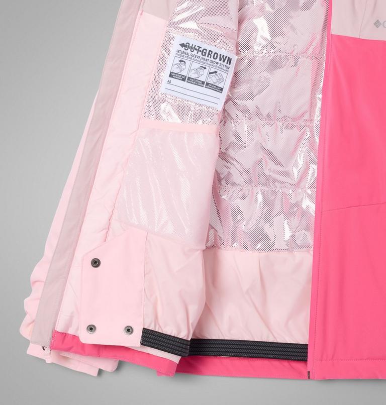 Youth Liftline Insulated Ski Jacket, Color: Nico, Mineral Pink, Satin Pink, image 3