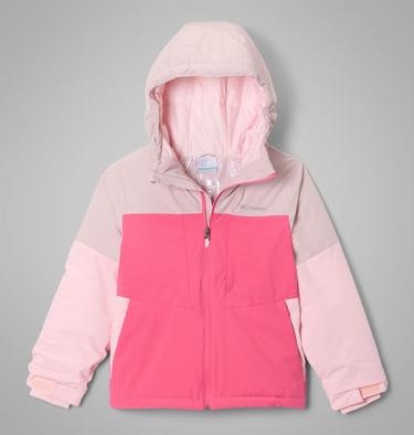 Youth Liftline Insulated Ski Jacket, Color: Nico, Mineral Pink, Satin Pink, image 4
