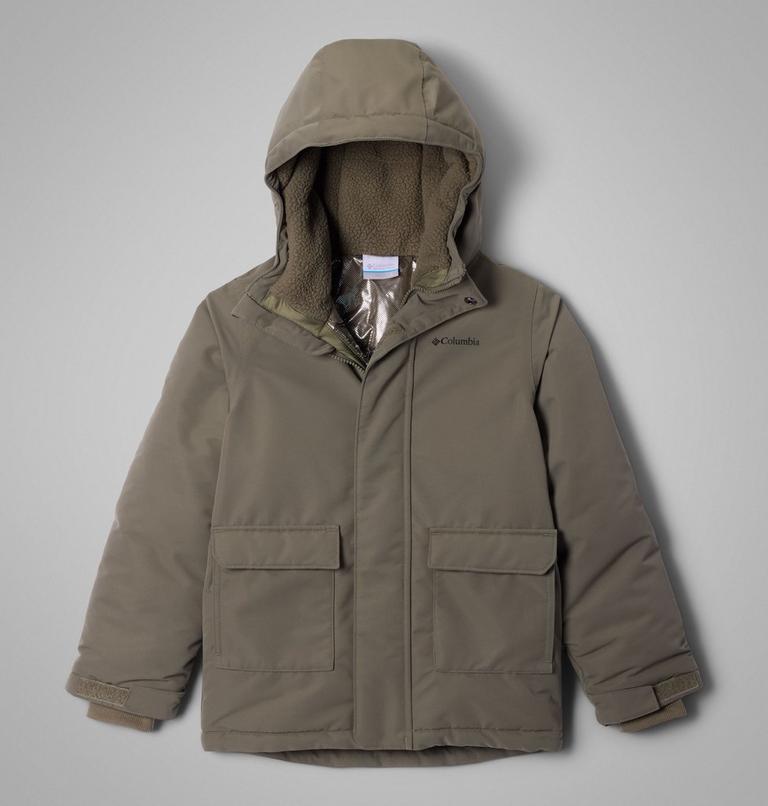 Parka impermeable Nordic Strider III para ni&ntilde;o, Color: Stone Green, image 1