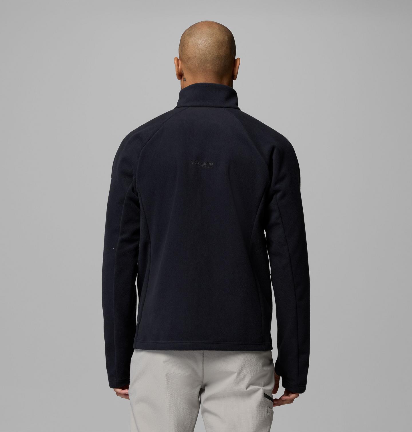 Мужские куртки Columbia Arctic Peak II Full Zip Fleece, цвет: Чёрный — фото 3