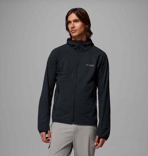 Мужские куртки Columbia Arctic Crest II Hooded Full Zip Fleece, цвет: Чёрный