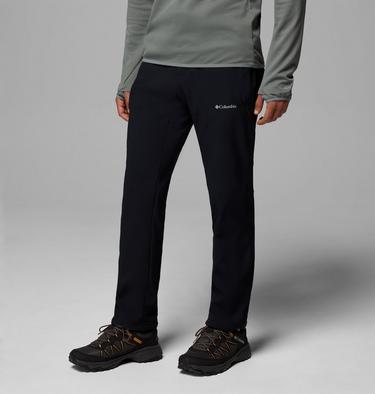 Men's Essential Hike Warm Hiking Trousers, Color: Black, image 12