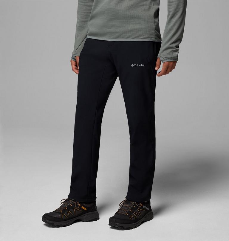 Men's Essential Hike Warm Hiking Trousers, Color: Black, image 4