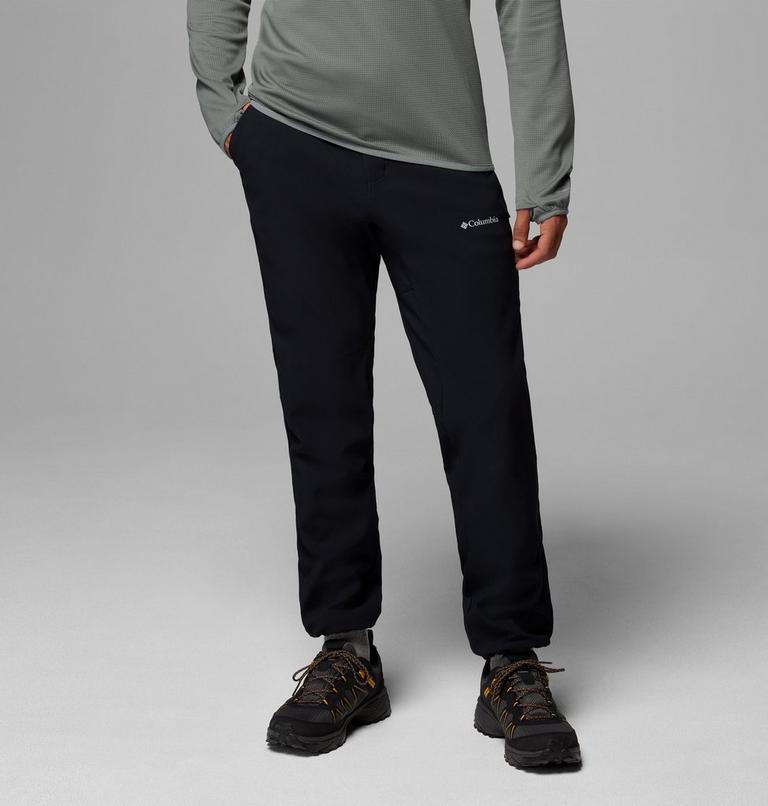 Men's Essential Hike Warm Hiking Trousers, Color: Black, image 5