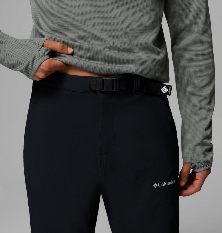 Men's Essential Hike Warm Hiking Trousers, Color: Black, image 6