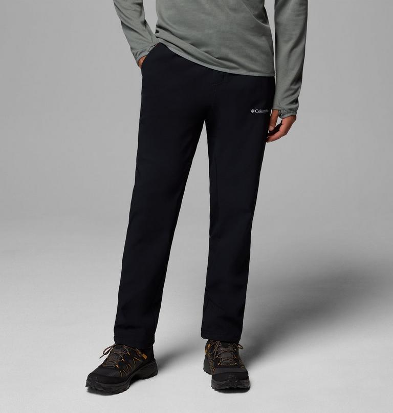 Men's Essential Hike Warm Hiking Trousers, Color: Black, image 1
