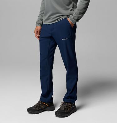 Pantalon Chaud de Randonn&eacute;e Essential Hike Homme, Color: Collegiate Navy, image 4
