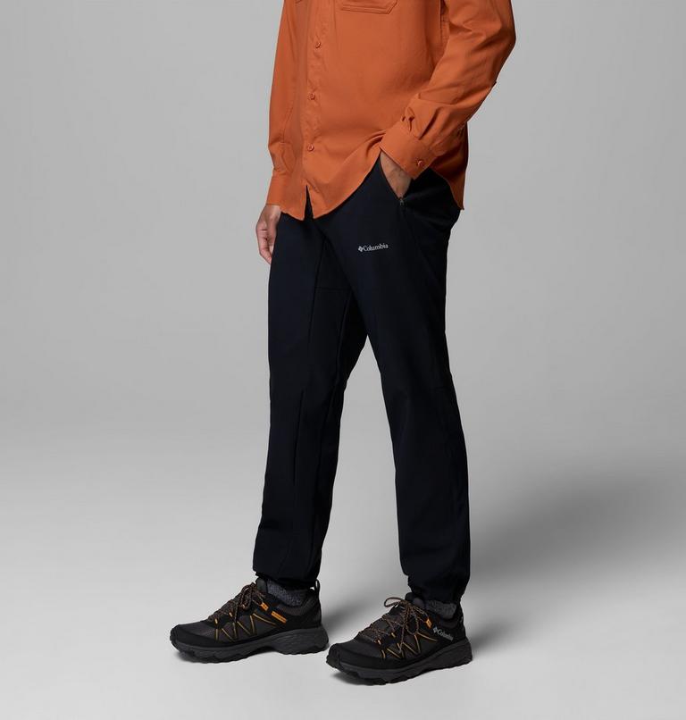 Men's Essential Hike Hiking Trousers, Color: Black, image 4