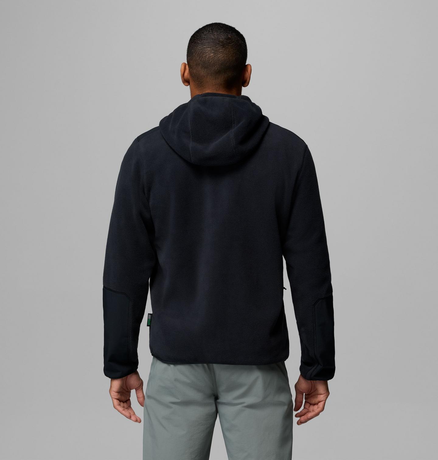 Мужские куртки Columbia Pacific Arch 200 Hooded Full Zip Fleece, цвет: Чёрный — фото 3