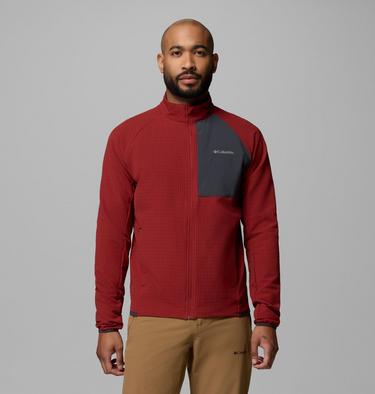Superior Summit Grid Fleecejacke f&uuml;r M&auml;nner, Color: Red Oxide, image 13