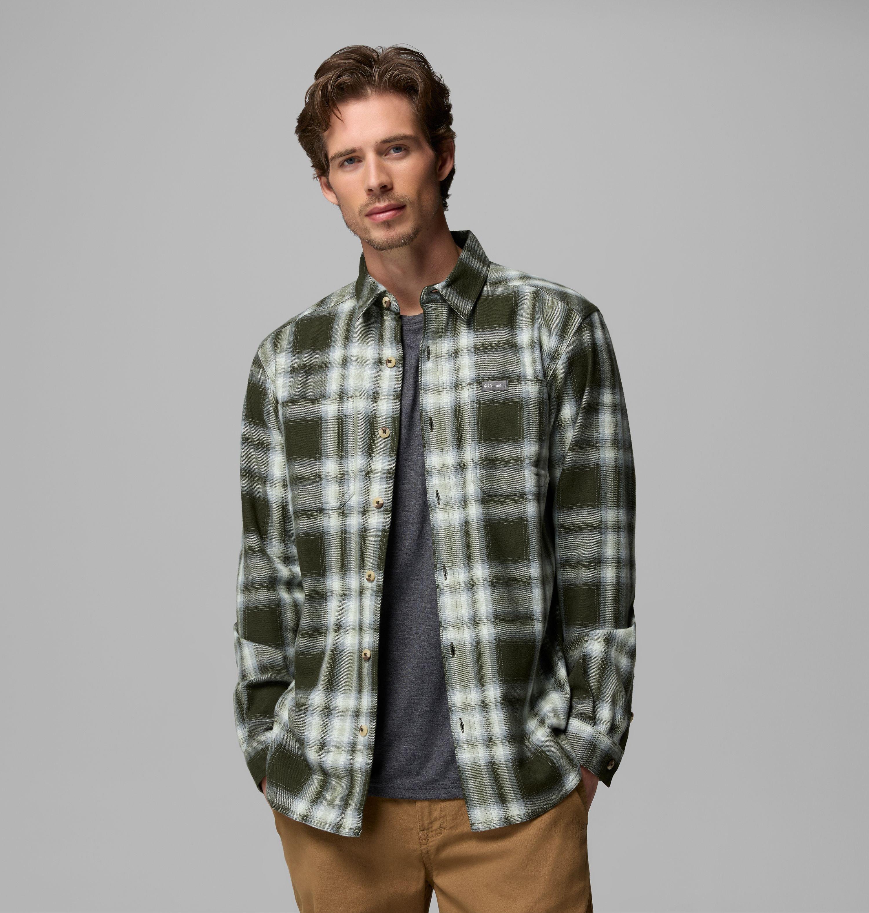 Pitchstone Stretch Flannel | 366 | M 5